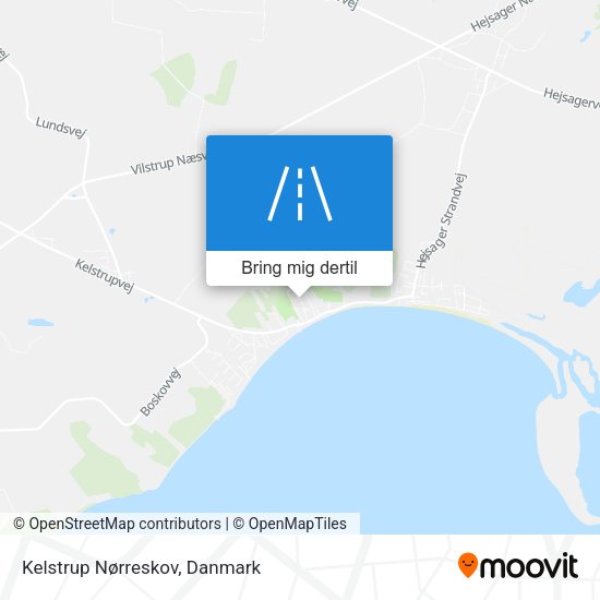 Kelstrup Nørreskov kort