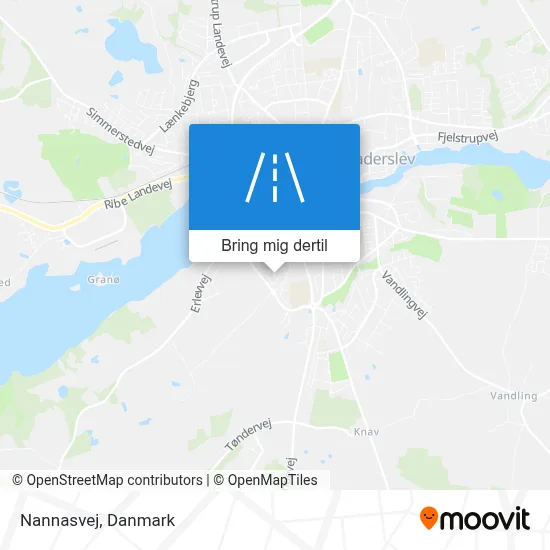 Nannasvej kort