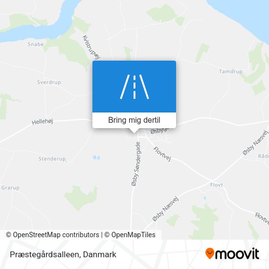 Præstegårdsalleen kort