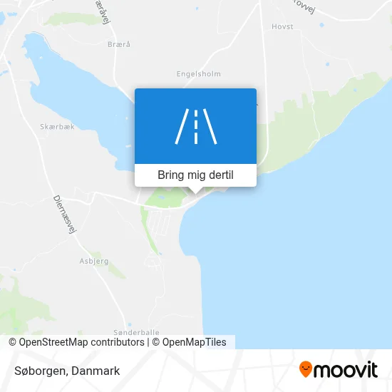 Søborgen kort