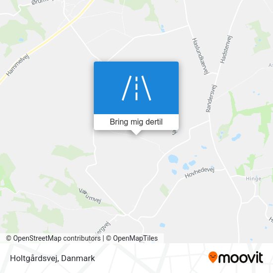 Holtgårdsvej kort