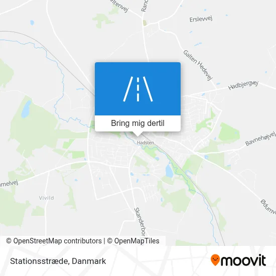 Stationsstræde kort