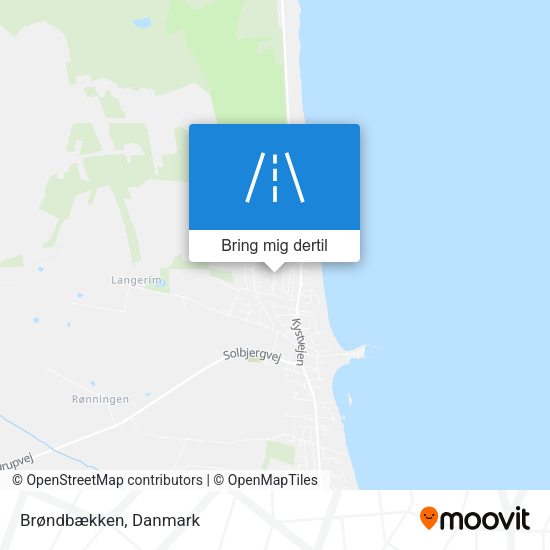 Brøndbækken kort