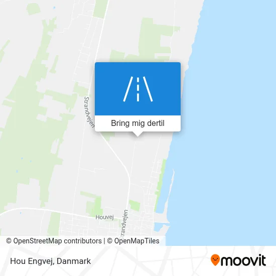 Hou Engvej kort