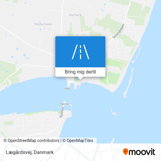 Lægårdsvej kort
