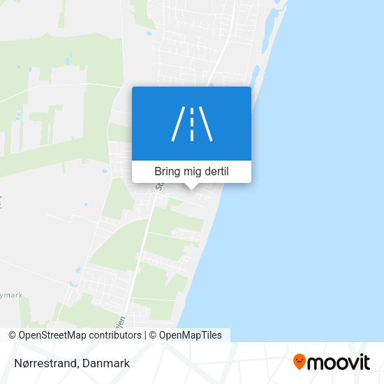 Nørrestrand kort
