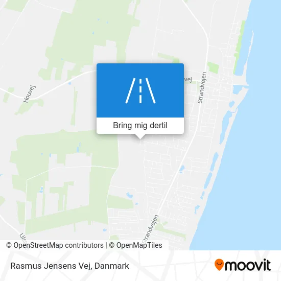 Rasmus Jensens Vej kort