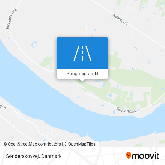 Sønderskovvej kort