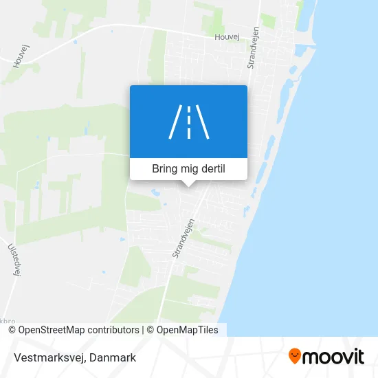 Vestmarksvej kort