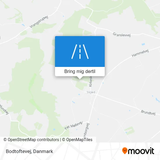 Bodtoftevej kort