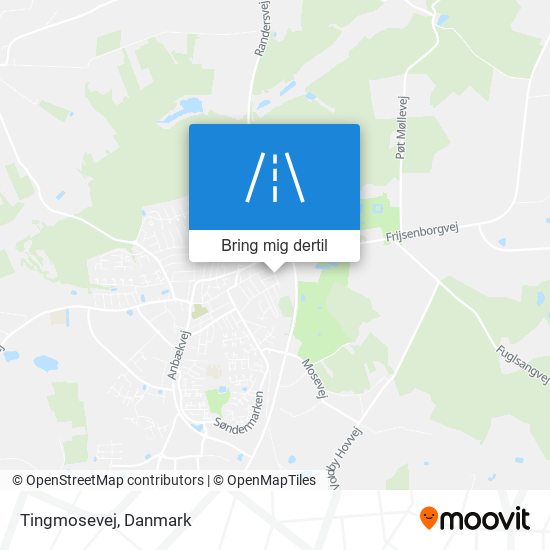 Tingmosevej kort