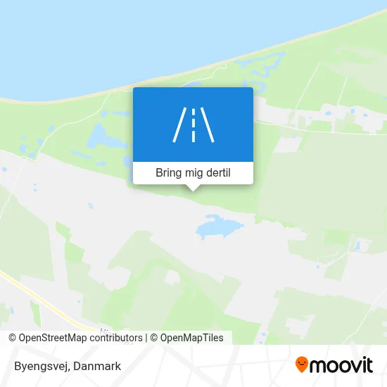 Byengsvej kort