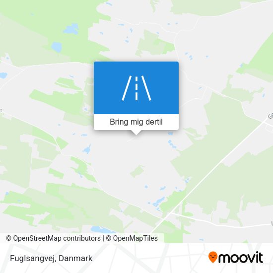 Fuglsangvej kort