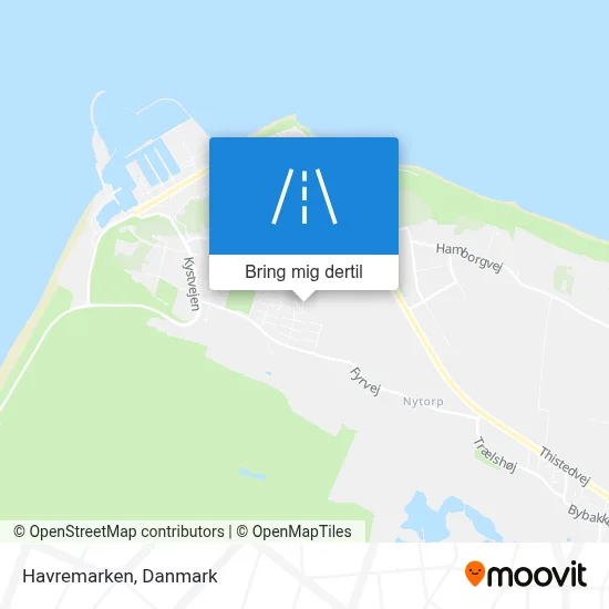 Havremarken kort