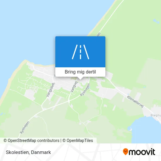 Skolestien kort
