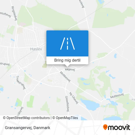 Gransangervej kort