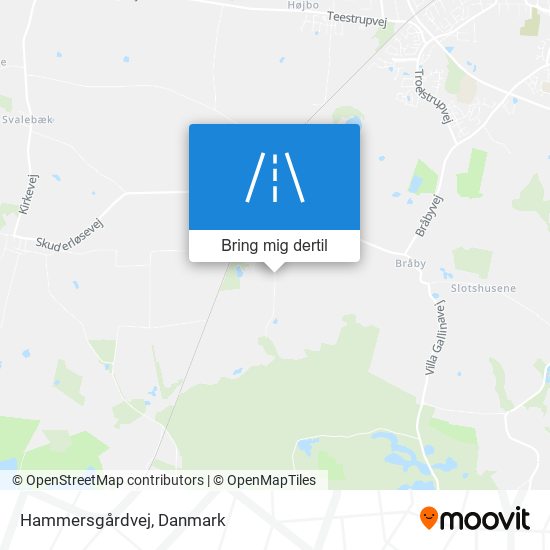 Hammersgårdvej kort