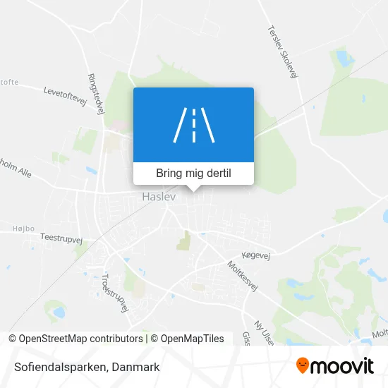 Sofiendalsparken kort