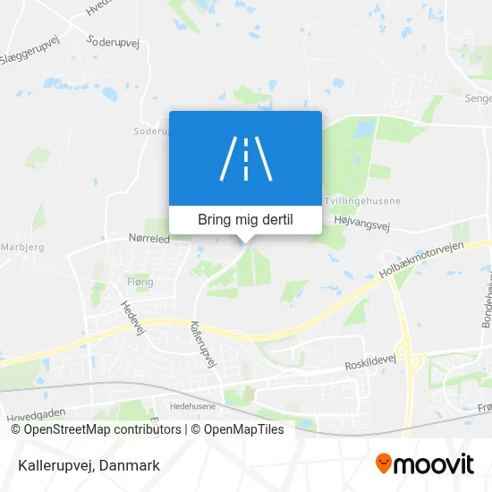 Kallerupvej kort