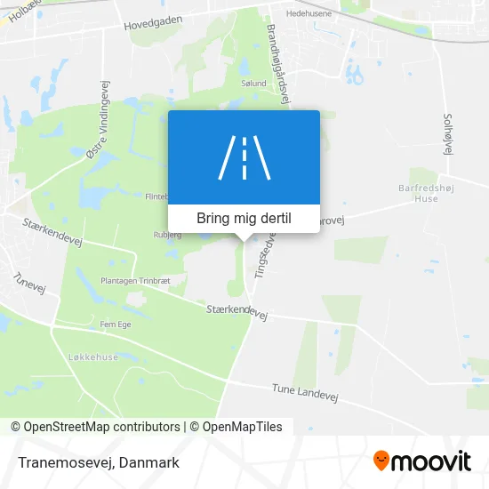 Tranemosevej kort