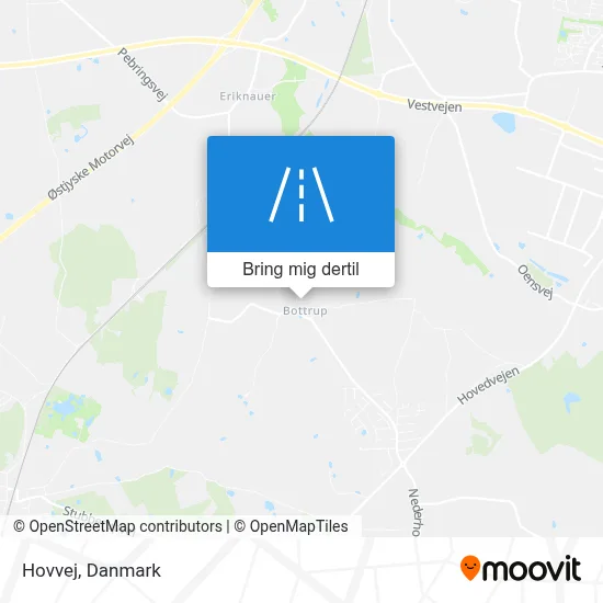 Hovvej kort