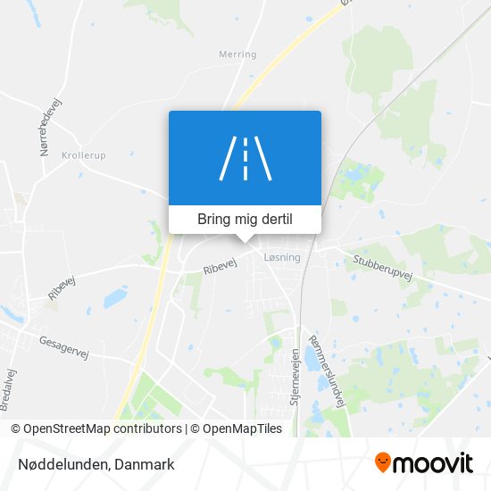 Nøddelunden kort