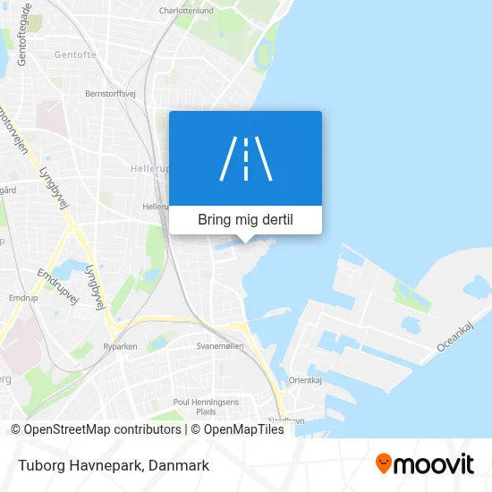 Tuborg Havnepark kort