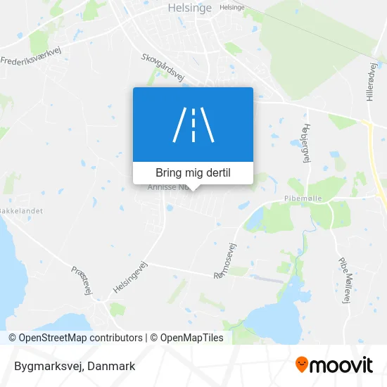 Bygmarksvej kort