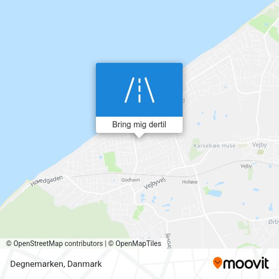 Degnemarken kort