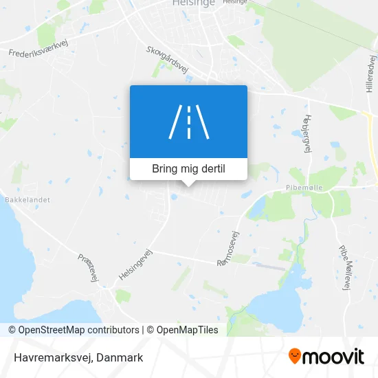 Havremarksvej kort