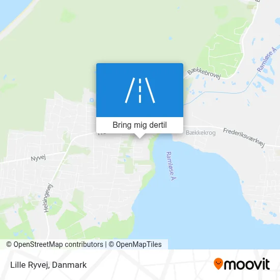 Lille Ryvej kort