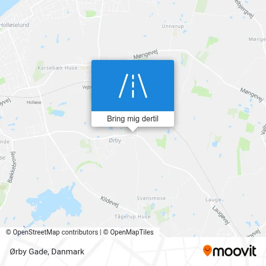 Ørby Gade kort