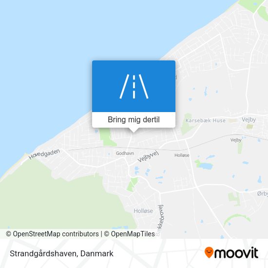Strandgårdshaven kort