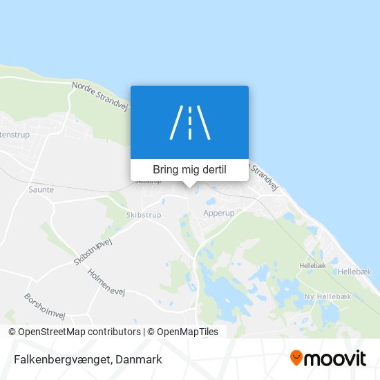 Falkenbergvænget kort