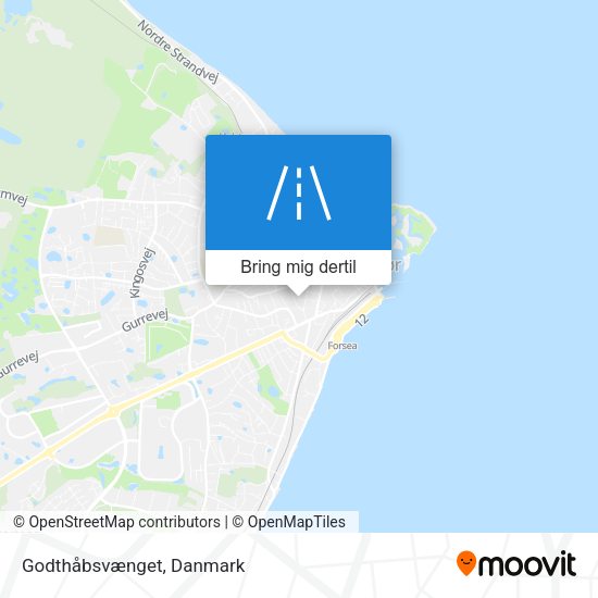 Godthåbsvænget kort
