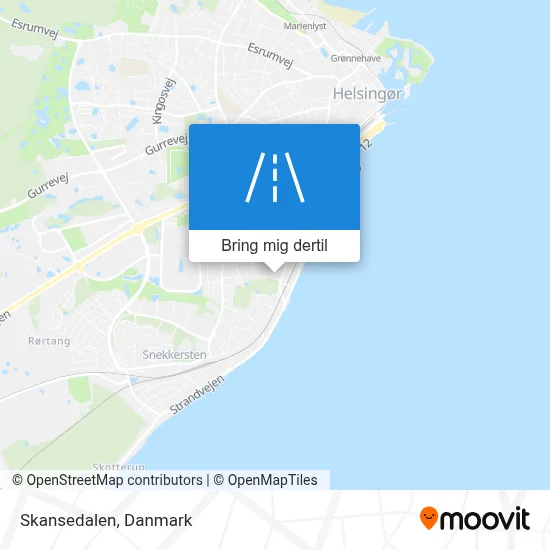 Skansedalen kort
