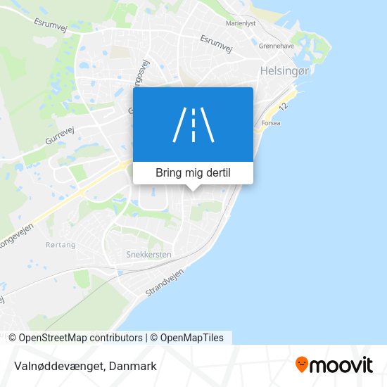 Valnøddevænget kort