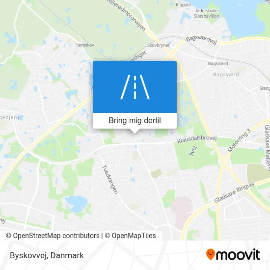 Byskovvej kort