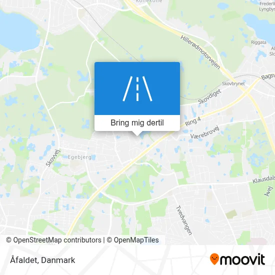 Åfaldet kort
