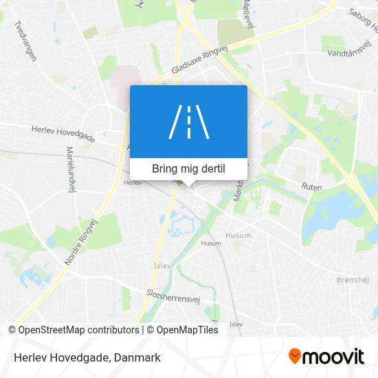 Herlev Hovedgade kort