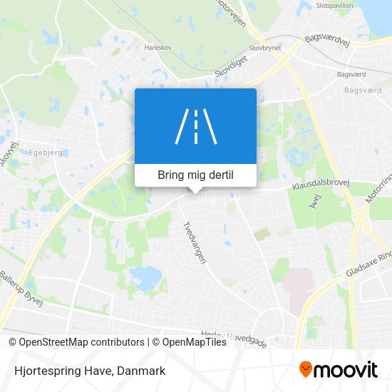 Hjortespring Have kort