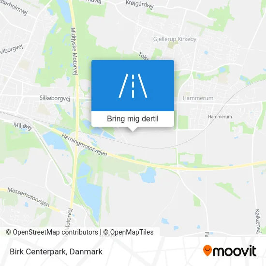 Birk Centerpark kort