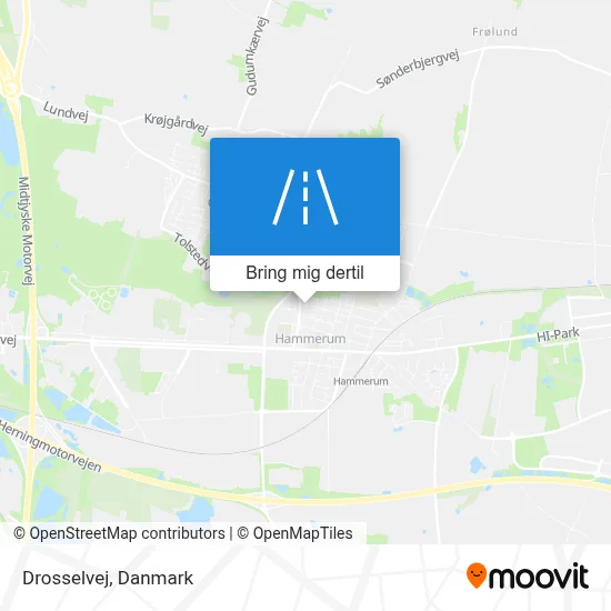 Drosselvej kort