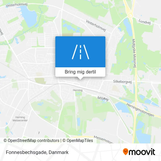 Fonnesbechsgade kort