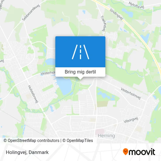 Holingvej kort