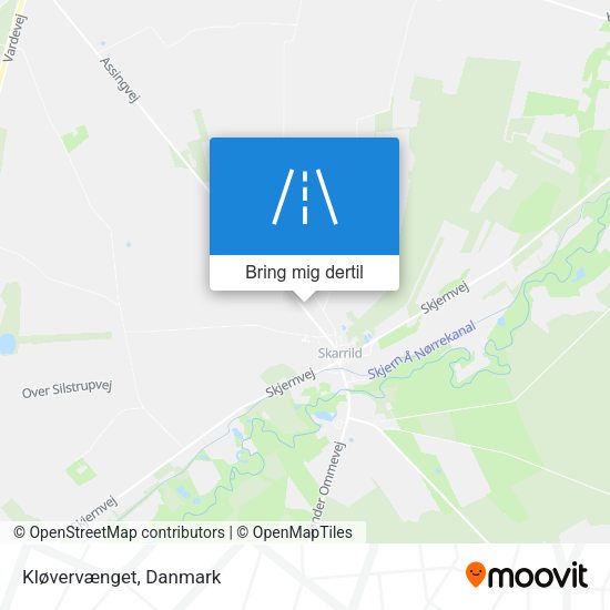 Kløvervænget kort
