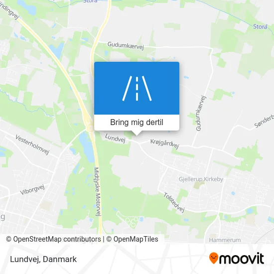 Lundvej kort