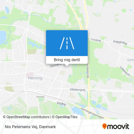 Nis Petersens Vej kort