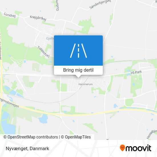 Nyvænget kort