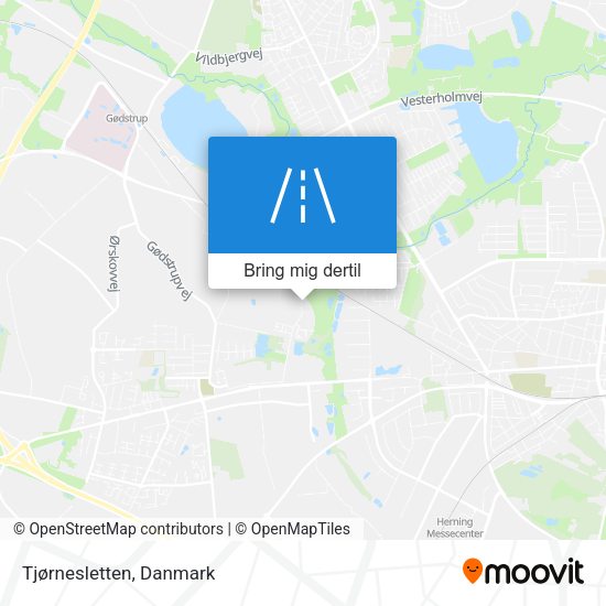 Tjørnesletten kort